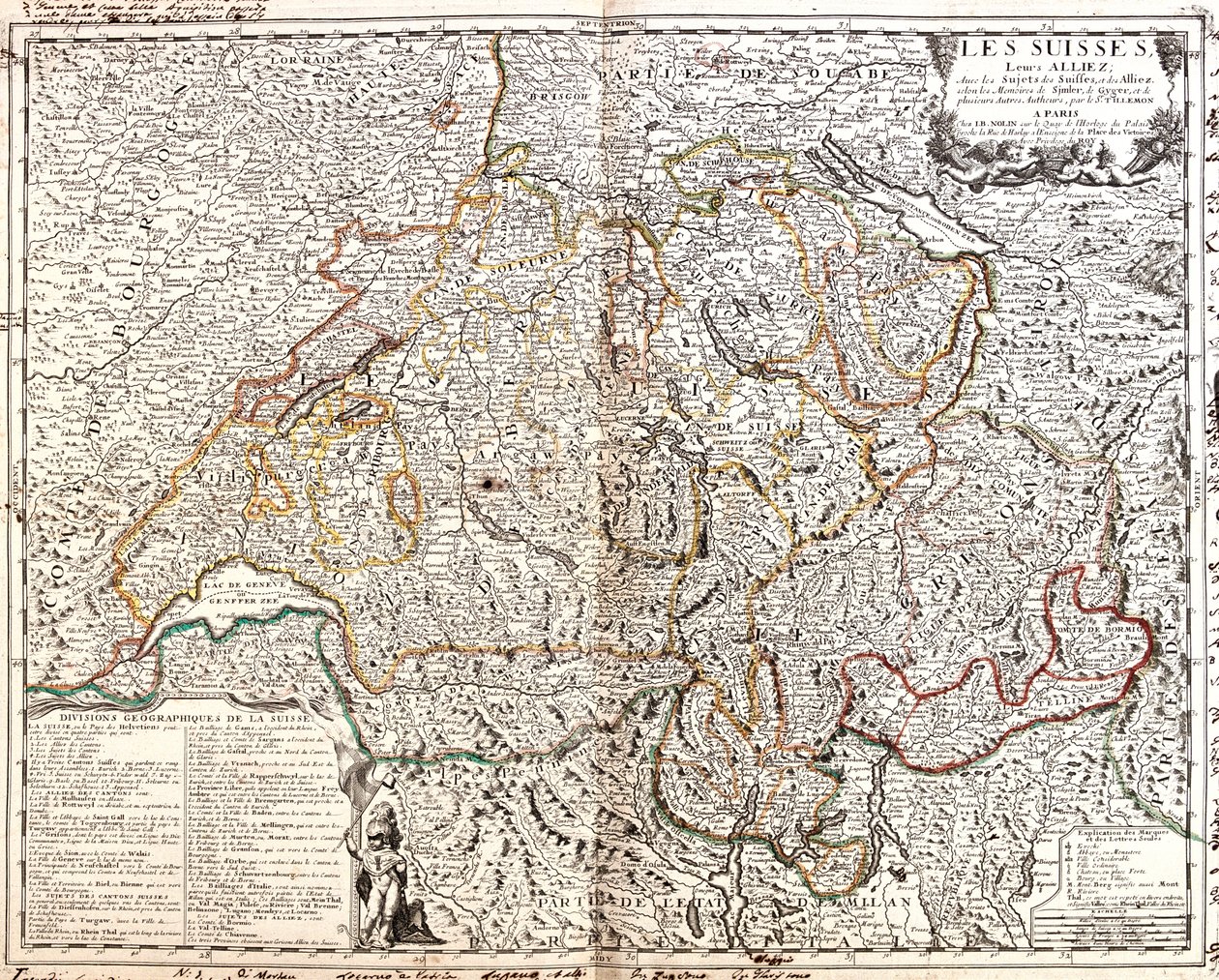 フランス（ロレーヌ地域圏、アルザス地域圏、フランシュ・コンテ地域圏、ローヌ・アルプ地域圏）、スイス、ドイツ（バーデン・ヴュルテンベルク州、バイエルン州）、リヒテンシュタイン、オーストリア（ヴォラベルク州）、イタリア（ロンバルディア州、ピエモンテ州、アオスタ渓谷地域圏） 作： ジャン・バティスト・ノラン