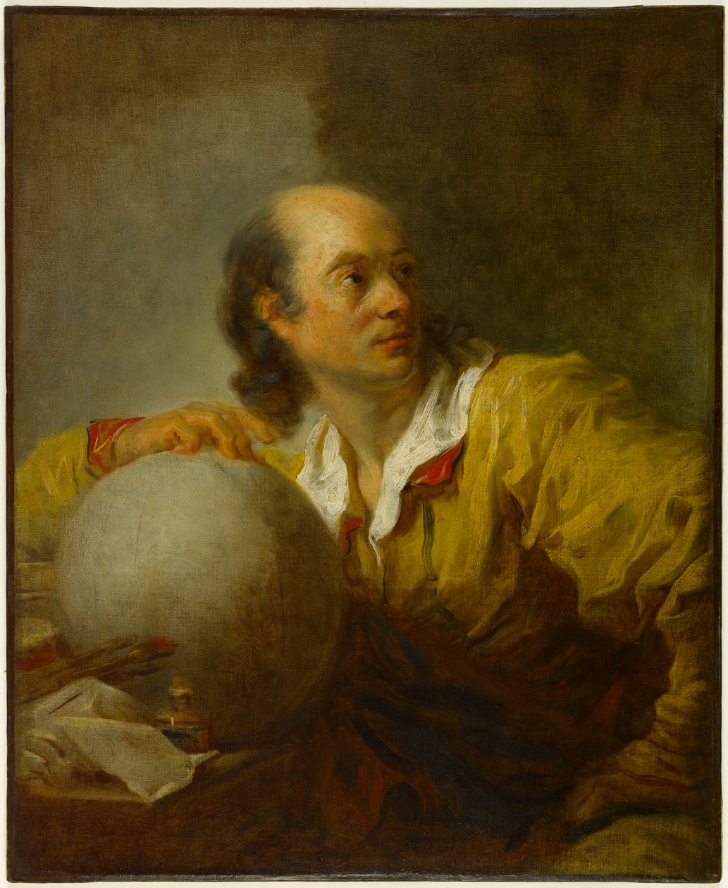Jérôme de La Lande (1732-1807) 作： ジャン・ホノレ・フラゴナール
