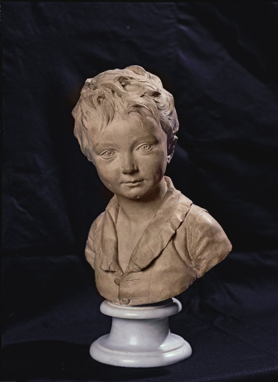 アレクサンドルブロンニャールの胸像（1770-1847）（大理石） 作： ジャン・アントワーヌ・ウードン