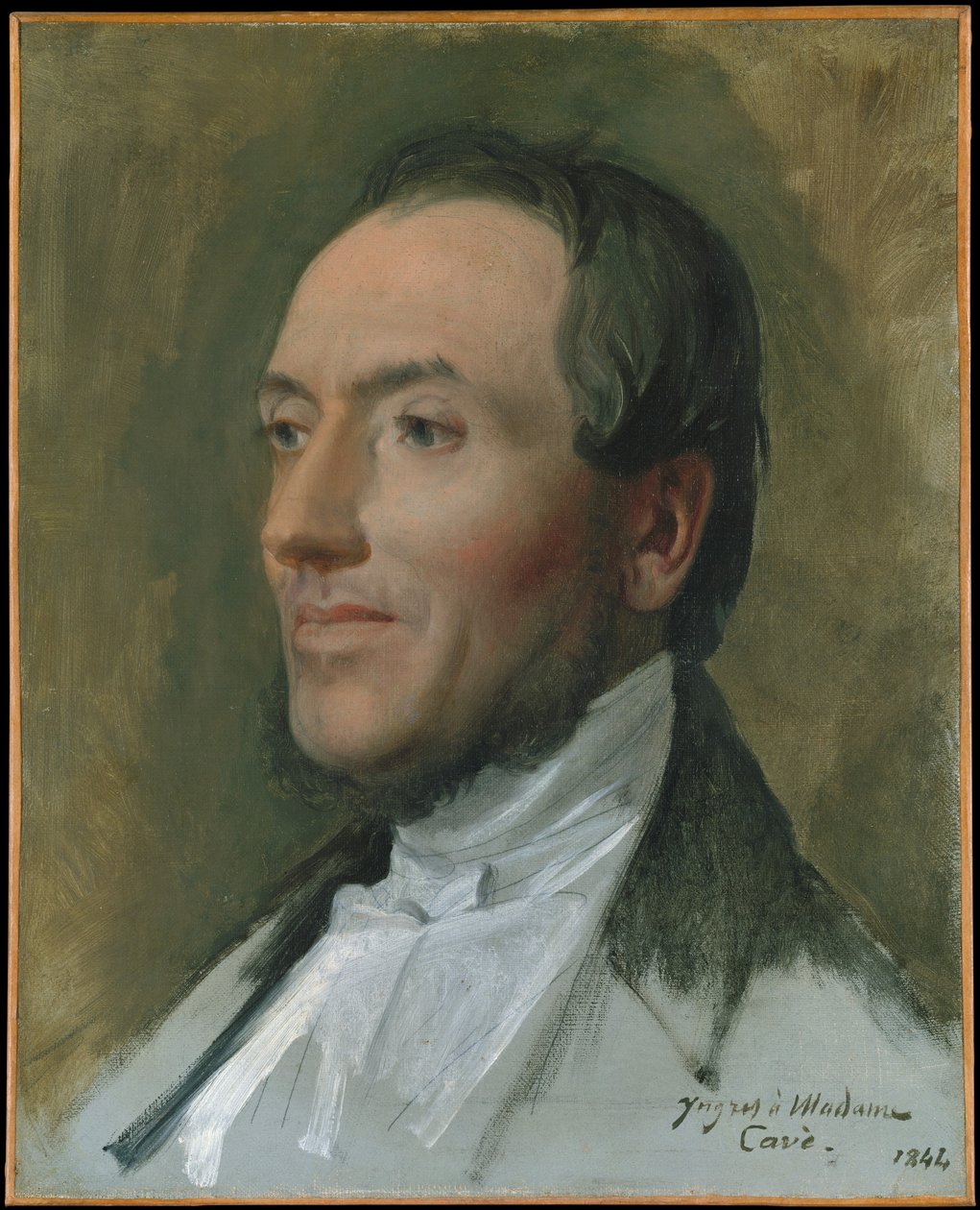 エドモン・カヴェ（1794年–1852年） 作： ジャン・オーギュスト・ドミニク・アングル