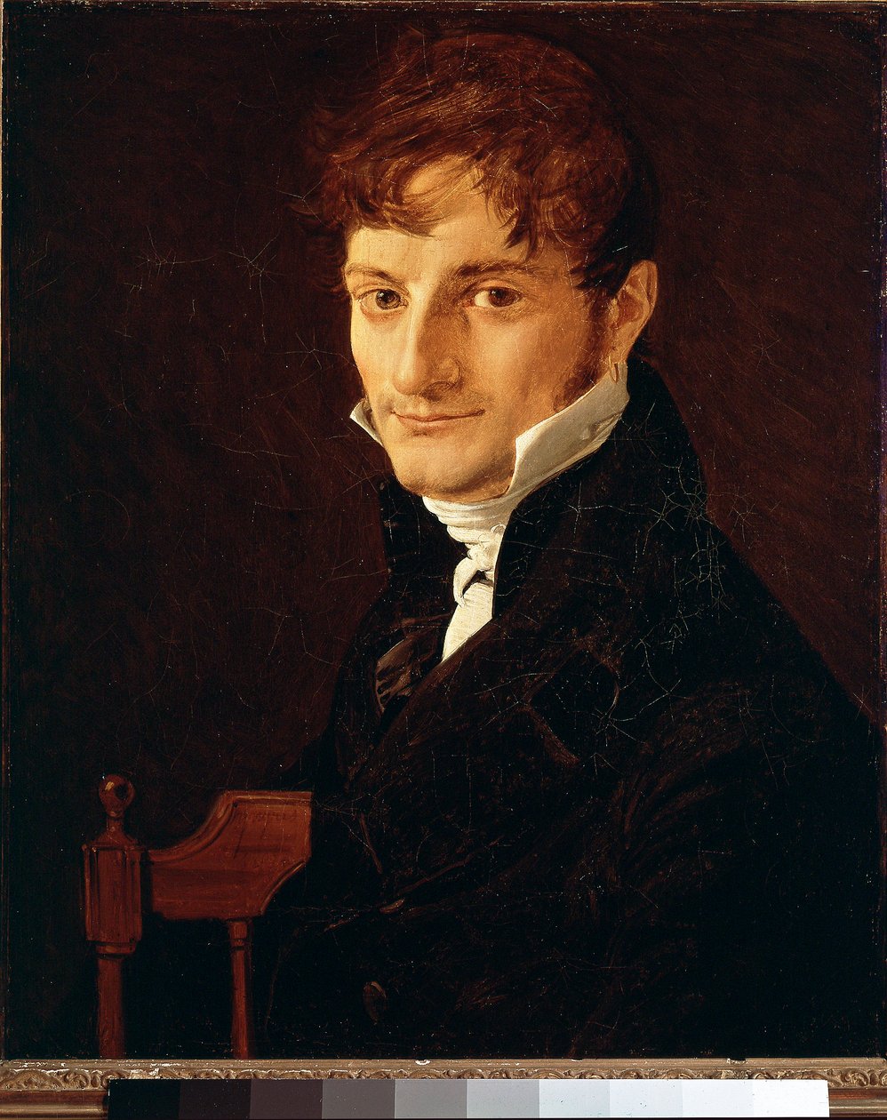 ベルヴェーズ・フーロン家（Belveze Foulon）の一員の肖像。ジャン＝オーギュスト＝ドミニク・アングル（1780-1867）の絵画（ジャン＝オーギュスト＝ドミニク・アングル 作： ジャン・オーギュスト・ドミニク・アングル