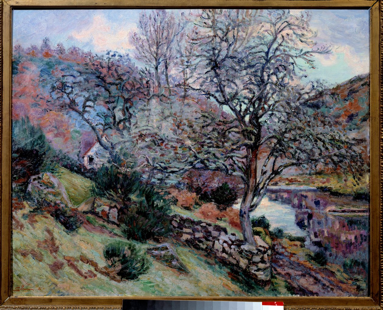 響きの岩」クロザン ジャン・バティスト・アルマン（1841-1927）の絵画 19世紀 バイヨンヌ ボナ美術館 作： ジャン・バプティスト・アルマン・ギヨーミン