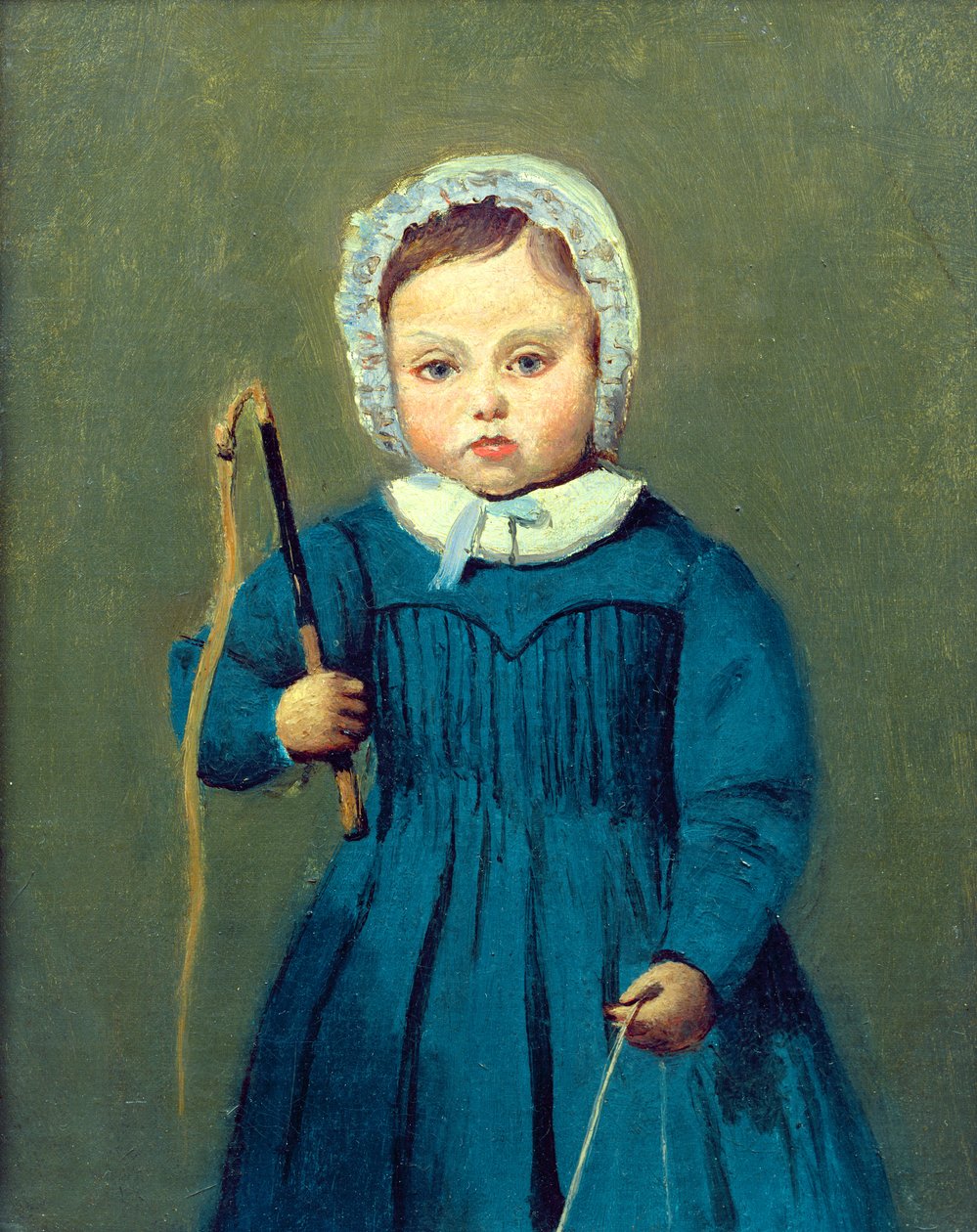 ルイ・ロバート（1841-77）c.1843-44 作： ジャン・バプティスト・カミーユ・コロー