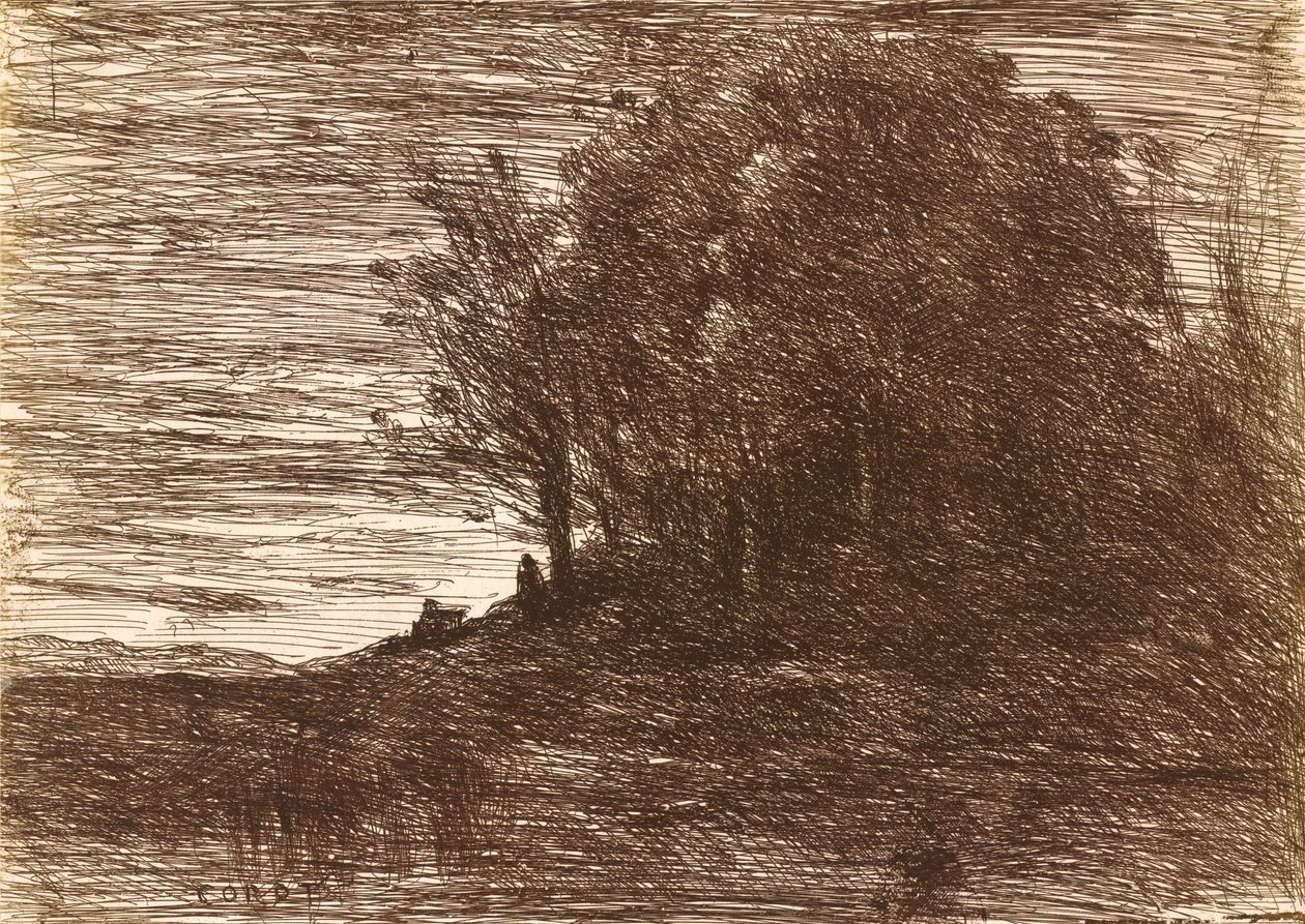 隠者の森、またはトラシメーヌ湖のほとり Le Bois de l
