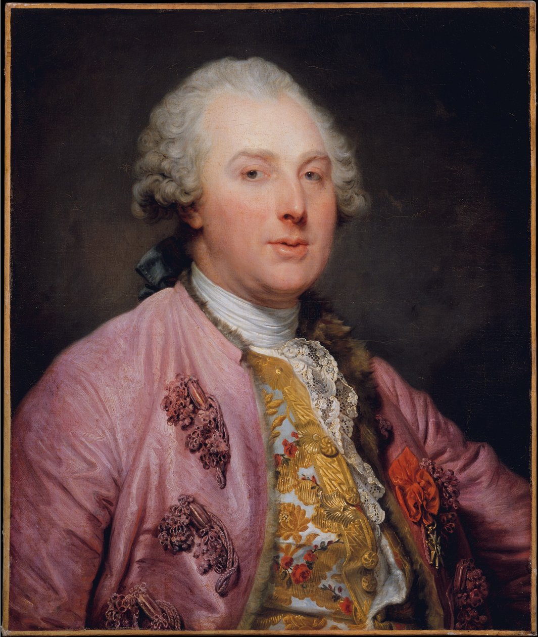 シャルル・クロード・ド・フラホー（1730-1809）、アンジヴィレール伯爵 作： ジャン・バプティスト・グレーズ