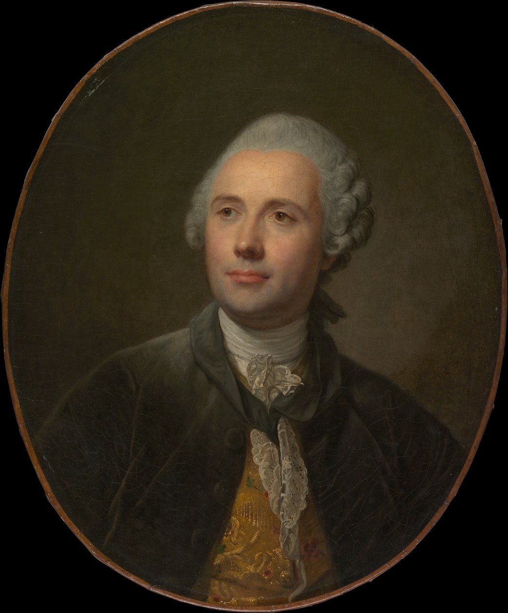 Jean JacquesCaffiéri1725-1792、ca。 1765年。 作： ジャン・バプティスト・グレーズ