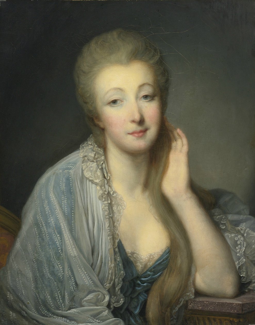 JeanneBécu、伯爵夫人Barry 1743-1793 作： ジャン・バプティスト・グレーズ