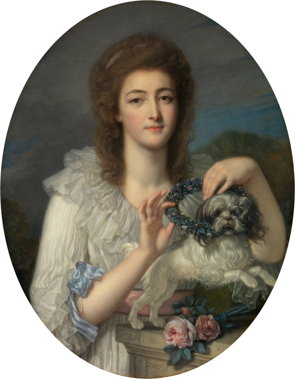 ヴァルヴァラ・ニコラエヴナ・ガガリーナ王女（1762～1802年） 作： ジャン・バプティスト・グレーズ
