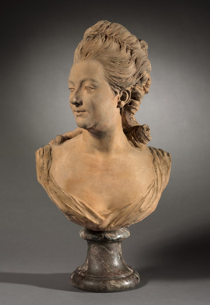 1760年の可能性があるMelle de Vandeulの肖像 作： ジャン・バティスト2世・ルモワーヌ