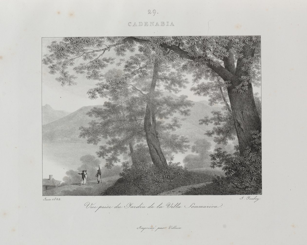 1822年のイタリア旅行 作： ジャン＝バティスト・イザベイ