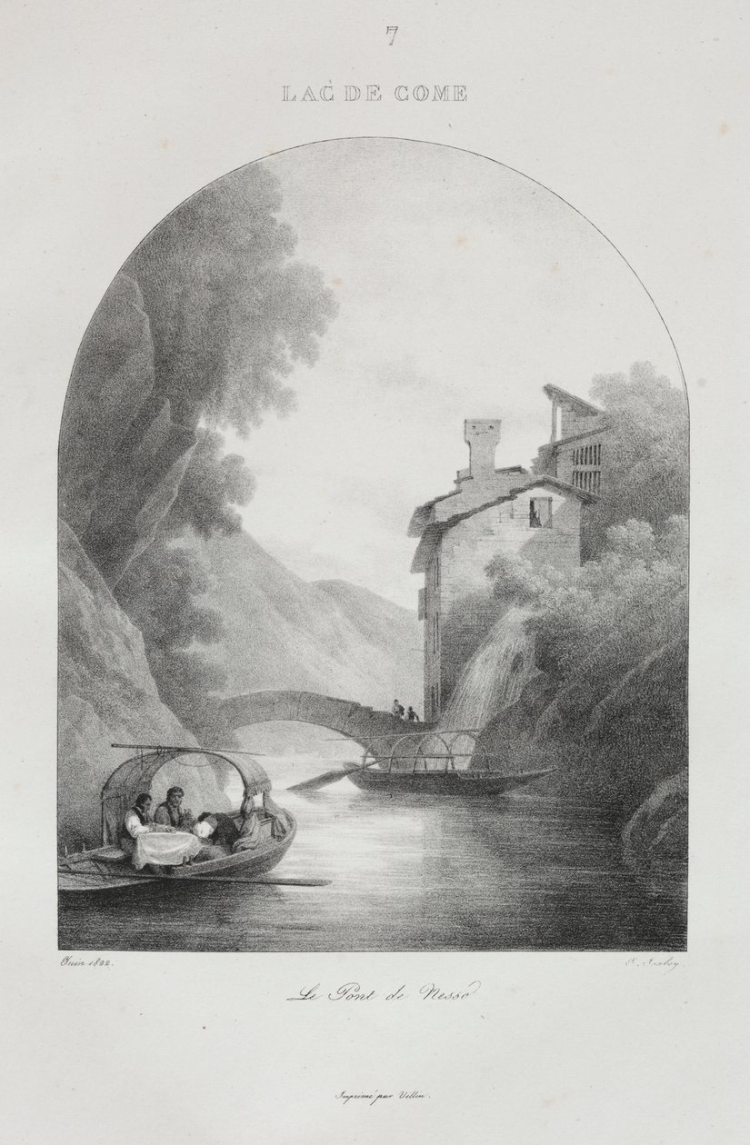 1822年のイタリア旅行 作： ジャン＝バティスト・イザベイ