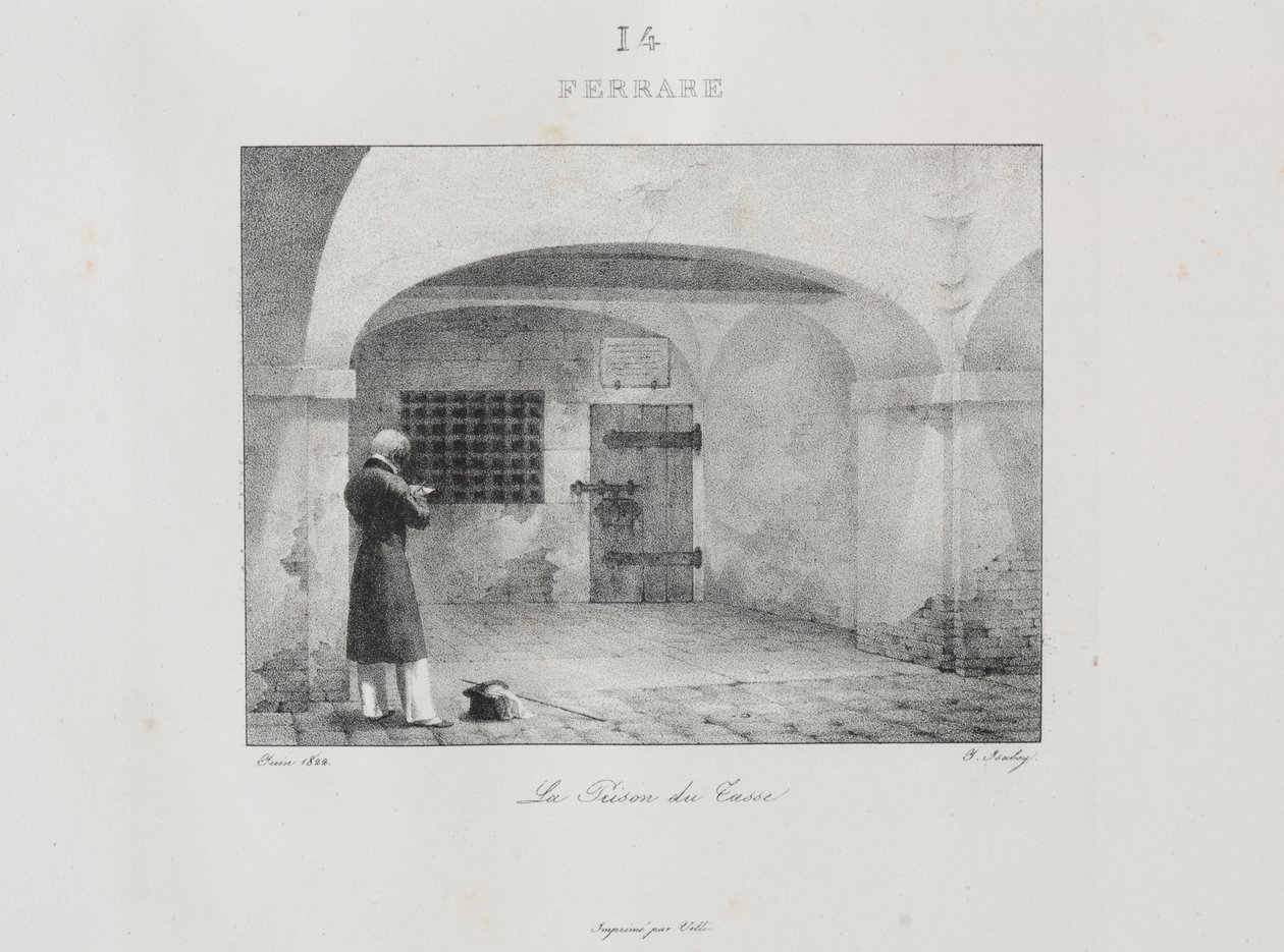 1822年のイタリア旅行 作： ジャン＝バティスト・イザベイ