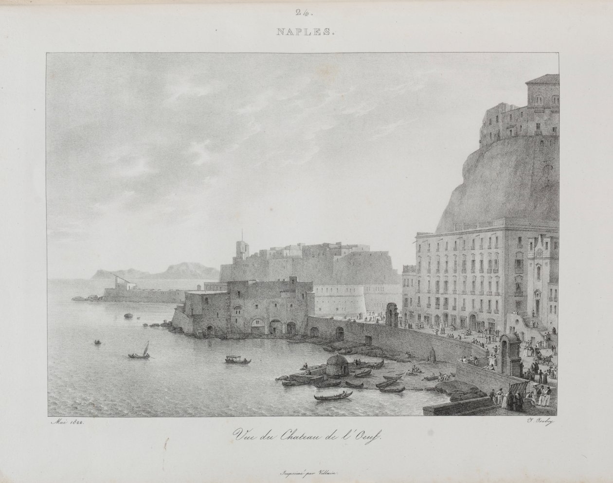 1822年、1833年のイタリア旅行。 作： ジャン＝バティスト・イザベイ