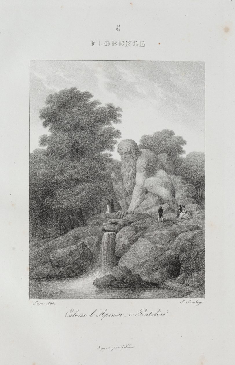 1822年、1833年のイタリア旅行。 作： ジャン＝バティスト・イザベイ