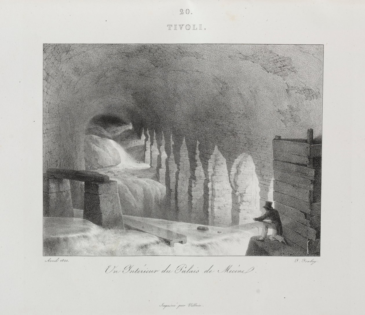 1822年、1833年のイタリア旅行。 作： ジャン＝バティスト・イザベイ