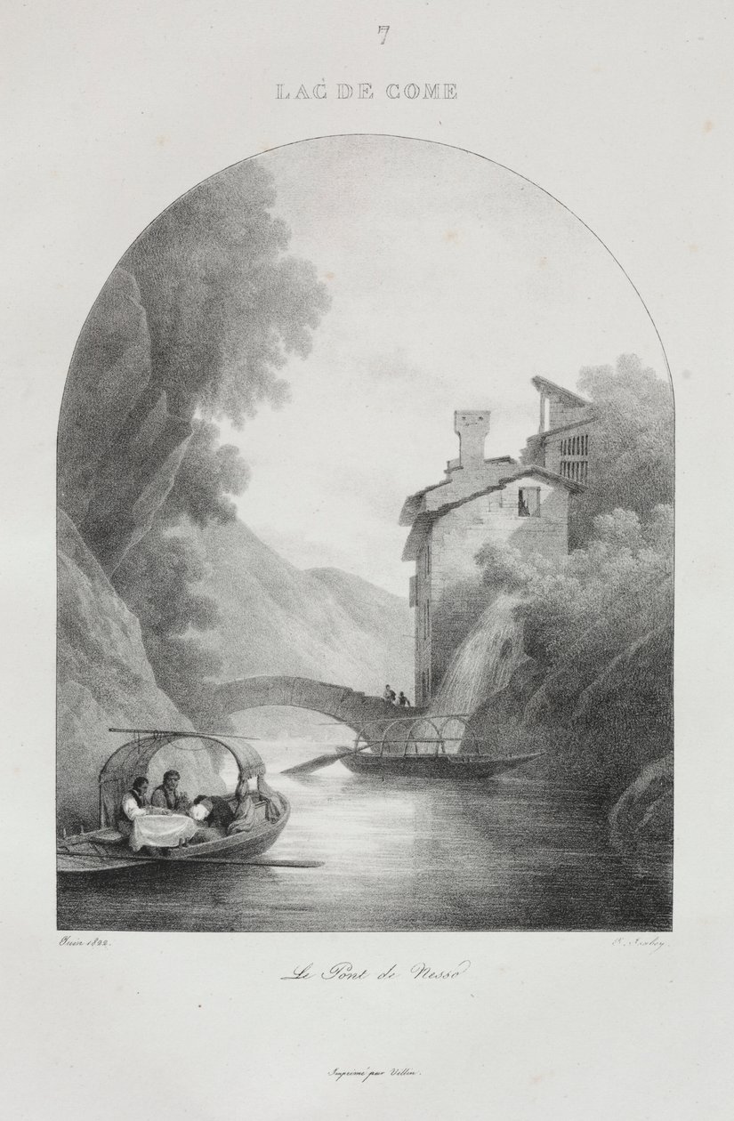 1822年、1833年のイタリア旅行。 作： ジャン＝バティスト・イザベイ
