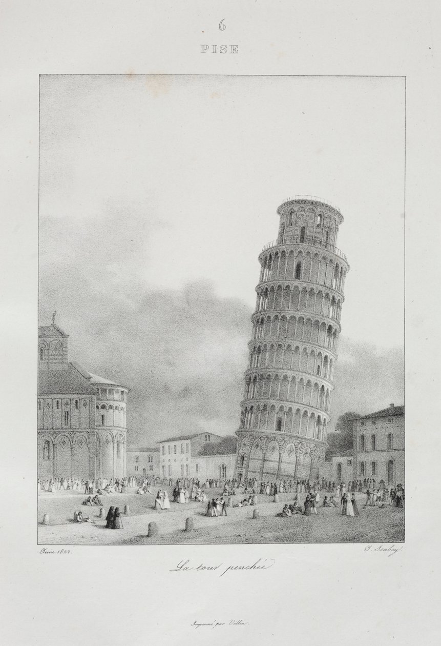 1822年、1833年のイタリア旅行。 作： ジャン＝バティスト・イザベイ