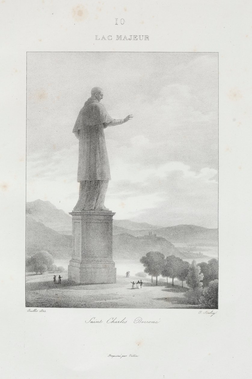 1822年、1833年のイタリア旅行。 作： ジャン＝バティスト・イザベイ