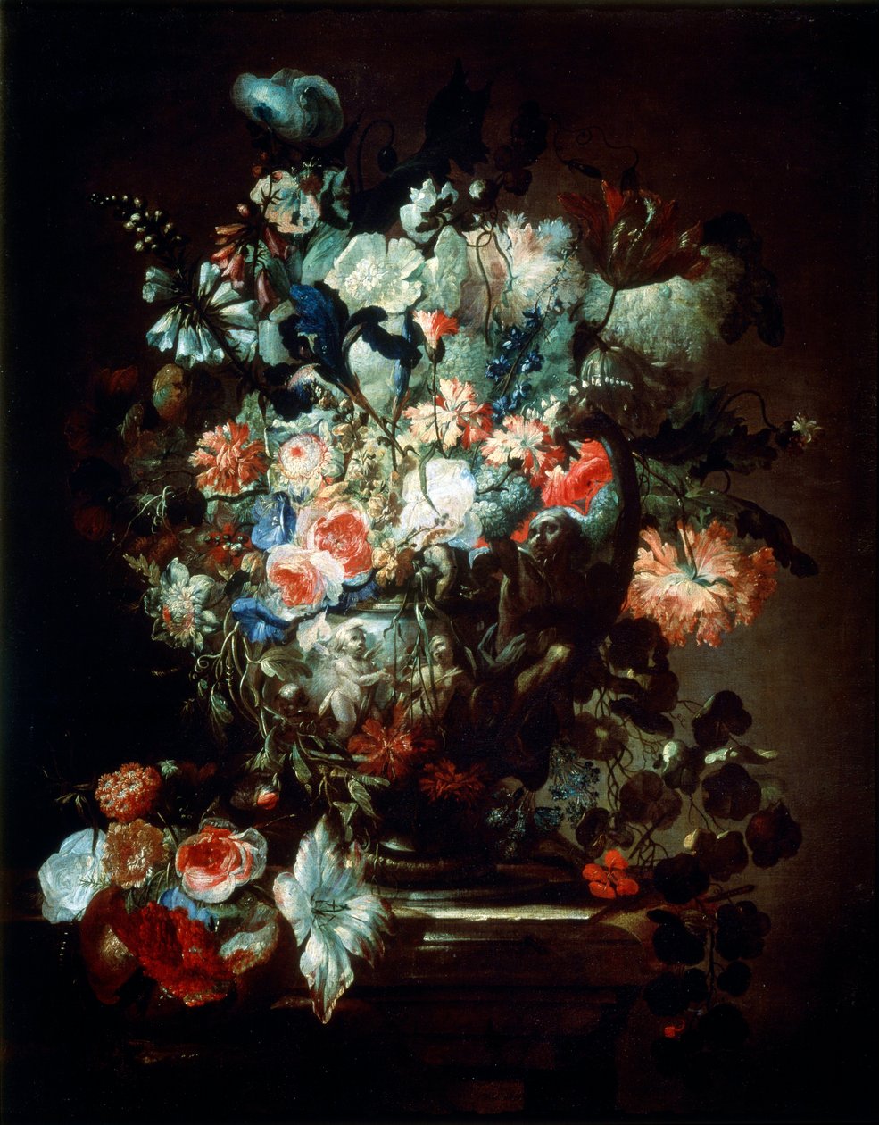 原画　SM　アクリル画　花瓶の花　アート　絵　絵画　静物画　現代アート 花、17世紀。 | アートプリント