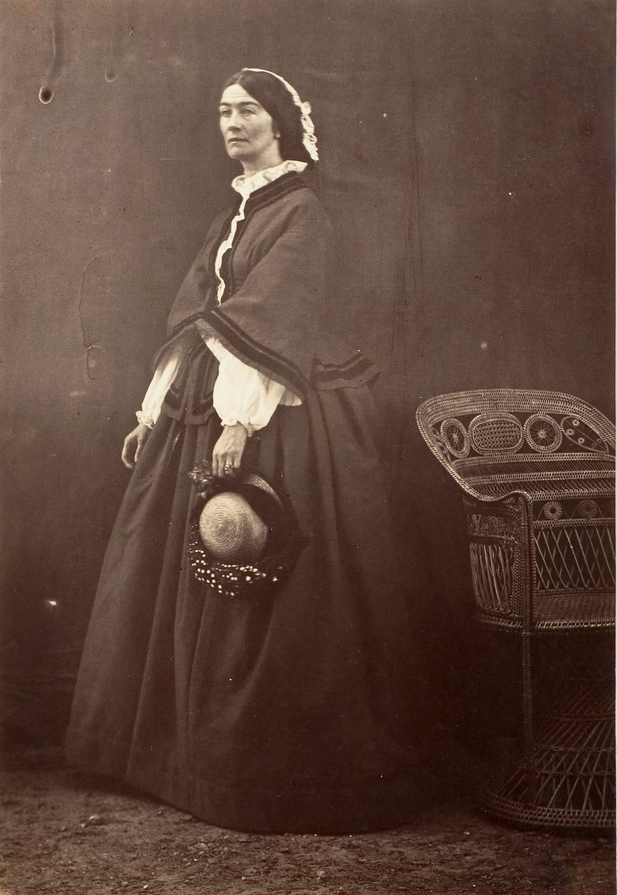 [The Countess Canning, Simla], 1861年。 作： ジャン・バプティスト・オスカー・マリッテ