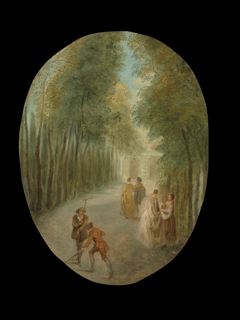春、カリフォルニア1720-36。 作： ジャン・バプティスト・ペイター