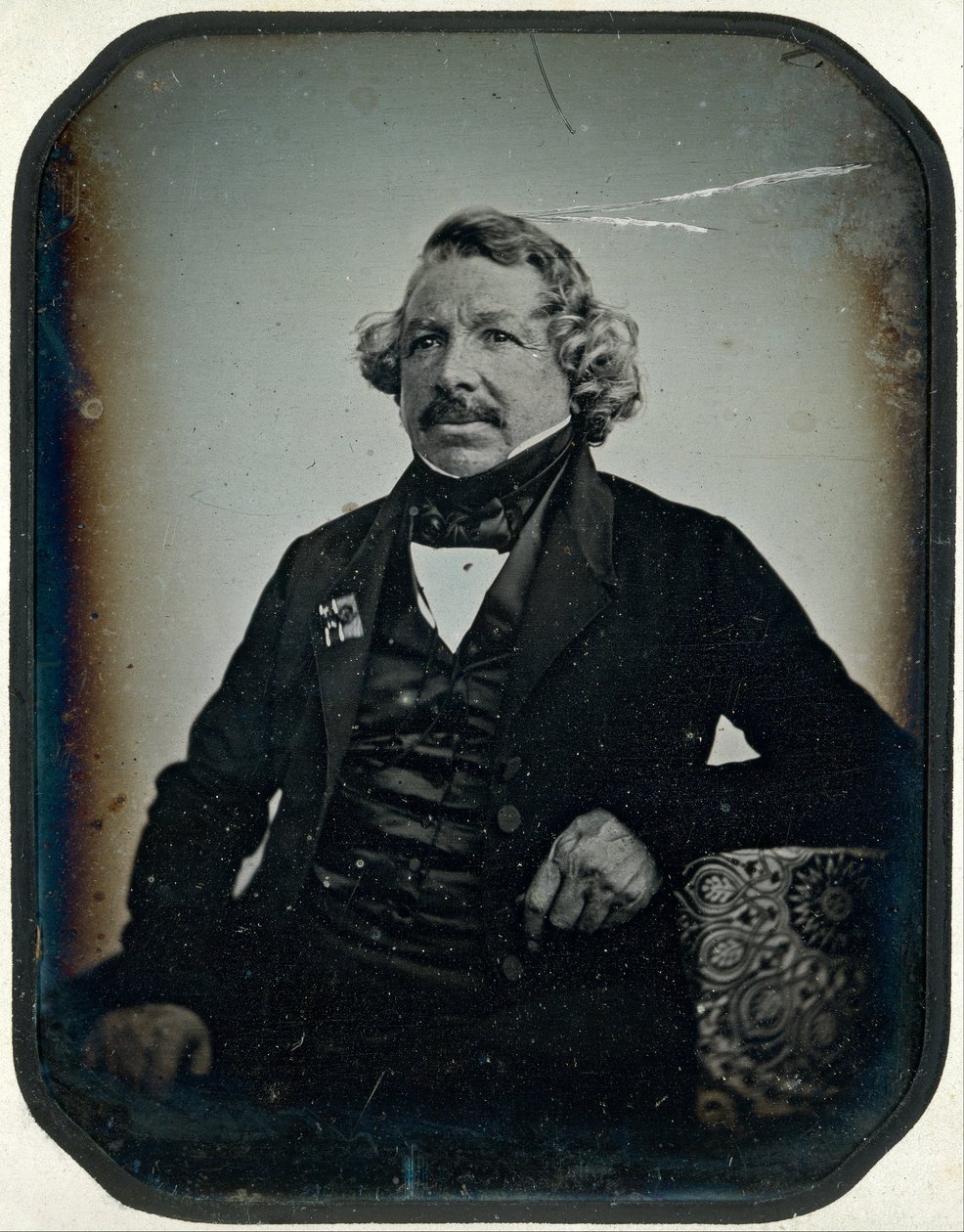 Louis Jacques Mande Daguerre 作： ジャンバプティストサバティエブロット