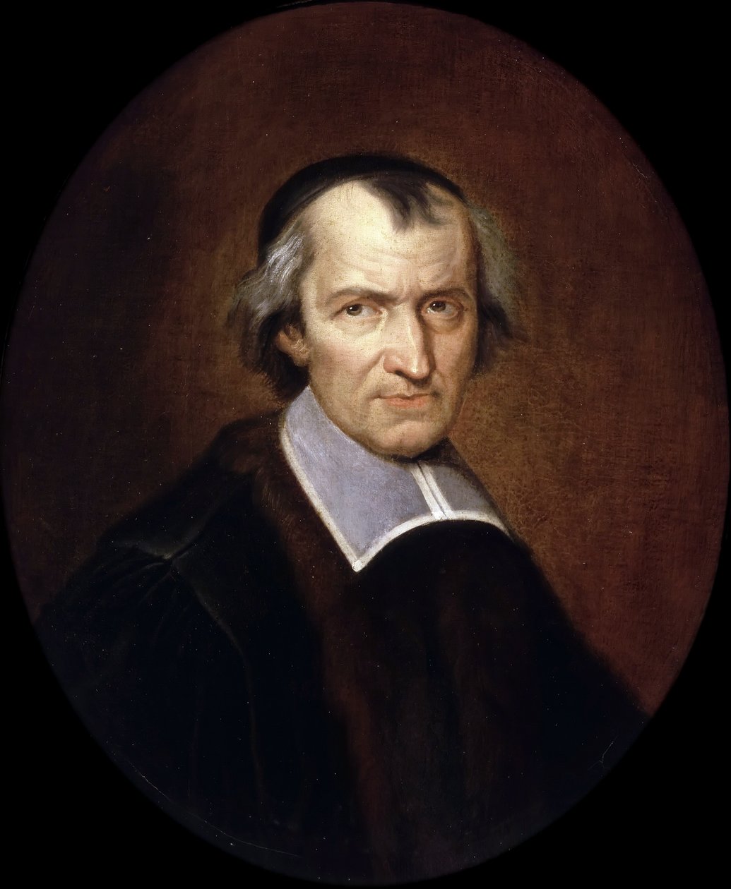 Antoine Arnauld 1612-1694の肖像 作： ジャン・バプティスト・ド・シャンペーン