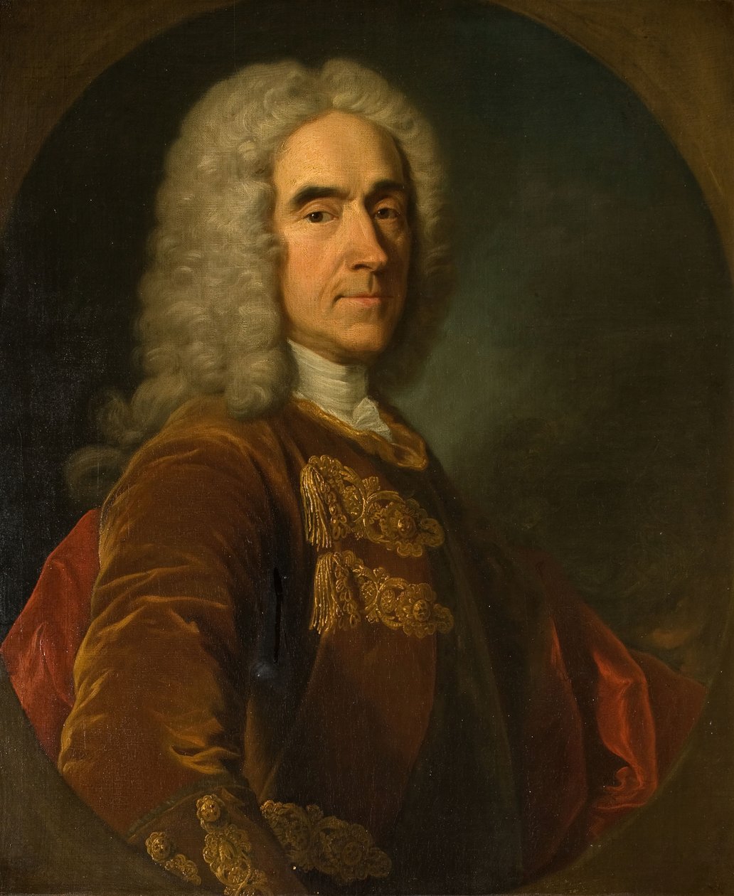 リチャード・テンプル卿（第4代バーミンガム子爵、1738-42年）の肖像。 作： ジャン・バプティスト・ヴァン・ルー
