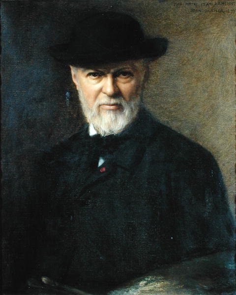 ジャン=ジャック・ヘンナーの肖像（1829-1905）1899 作： ジャン・ベナー