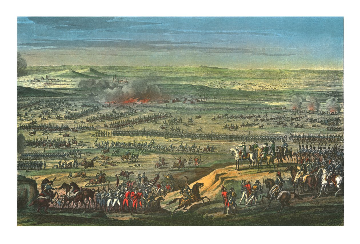 アウステルリッツの戦い、1805 年 12 月 2 日、c1850 作： ジャン・ボスク