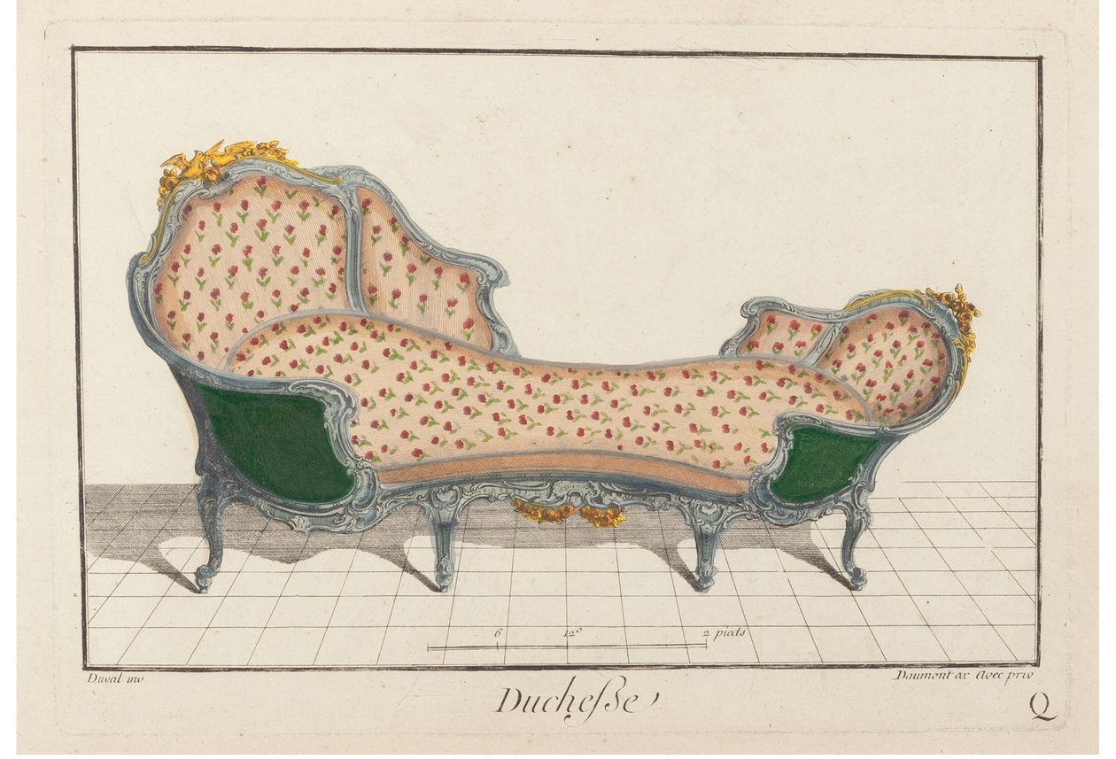 公爵夫人。新しい歴史的イコノロジーまたはHierogliphyque属性、c.1768。 作： ジャン・チャールズ・デラフォッセ