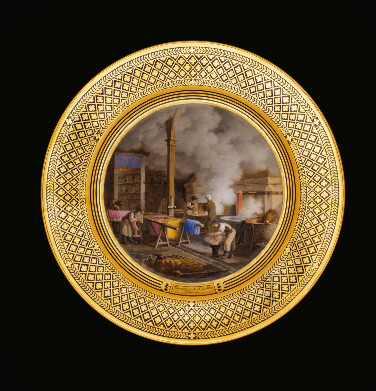 染色、c.1820-35 作： ジャン・チャールズ・デベリー