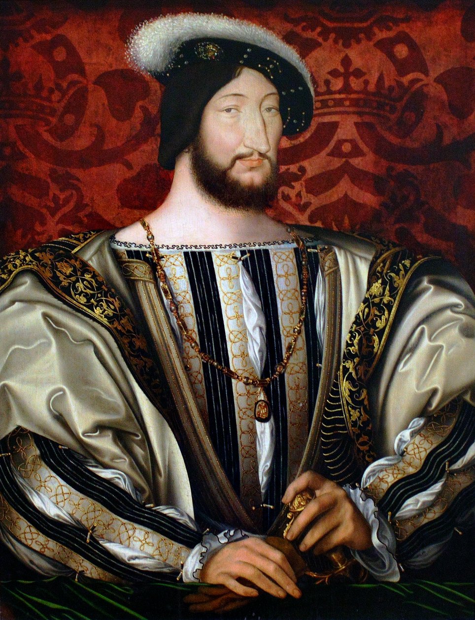 フランシス1世の肖像1494〜1547年、フランス国王、ブルターニュ公