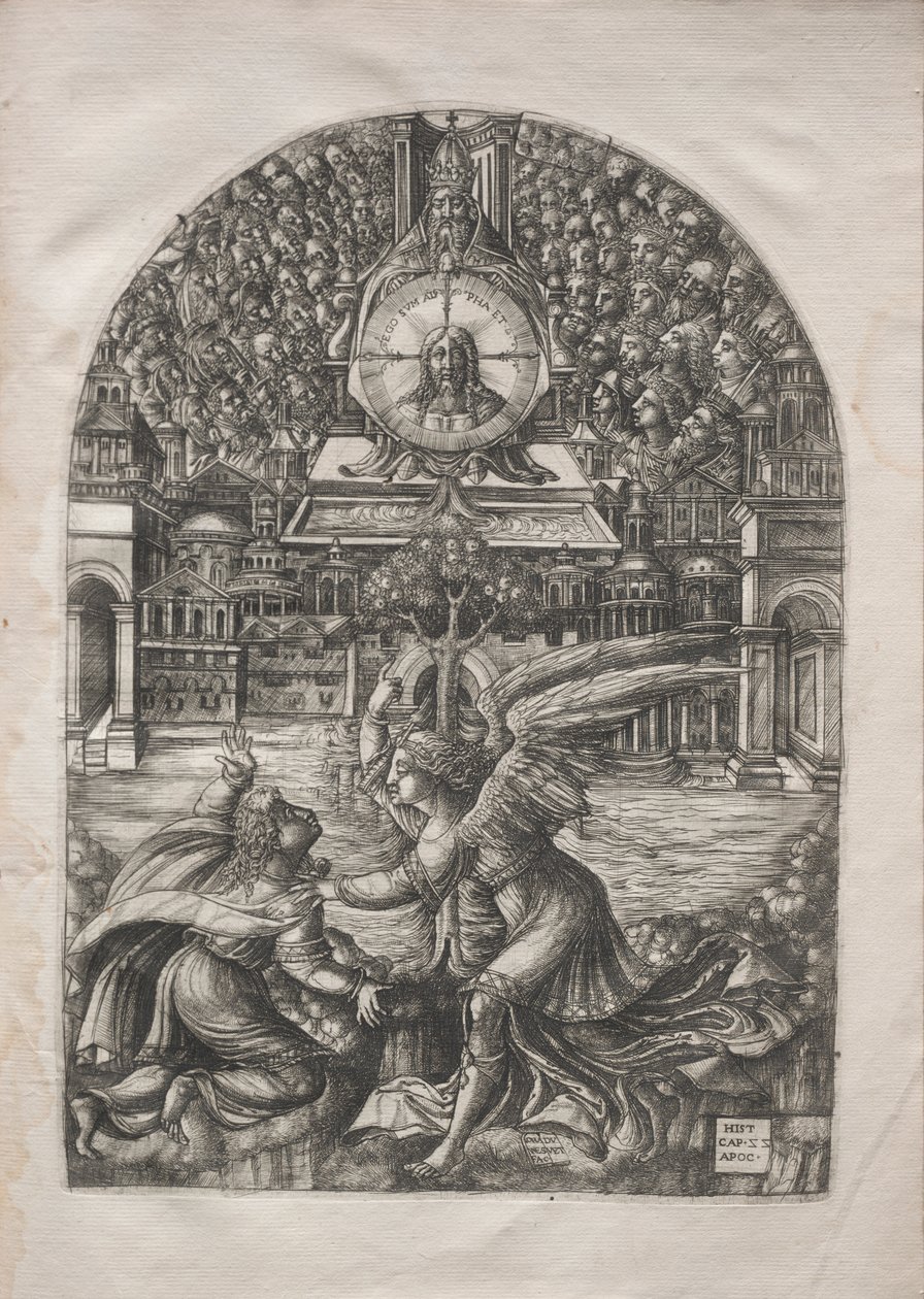 The Apocalypse: The Angel Shows St. John the Fountain of Living Water. 作： ジャン・デュベット