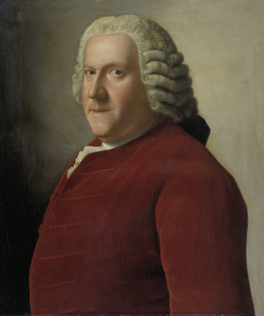 ウィレム・ベンティンク・ファン・ローンの肖像 (1704-1774) 作： ジャン・エティエンヌ・リオタード（コピー後）