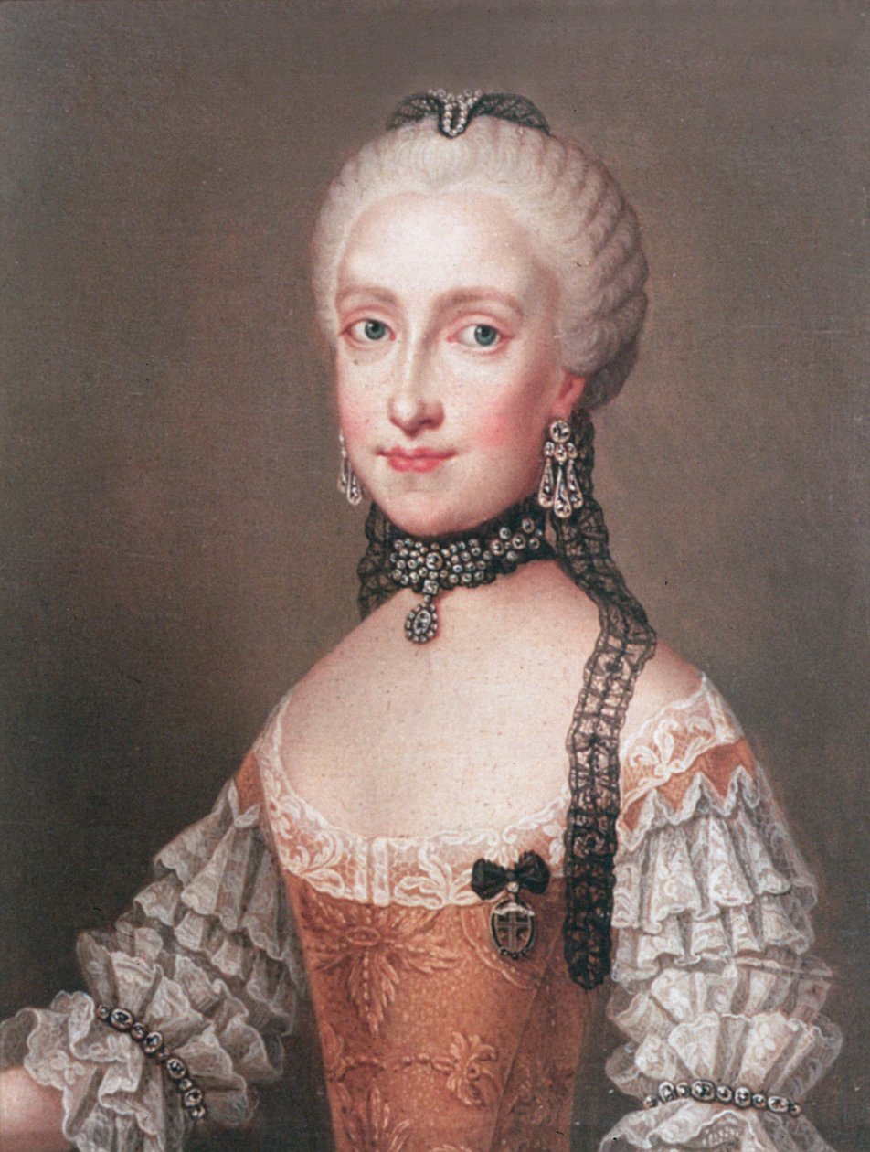 インファンタマリアルドビカ、スペインのチャールズ3世の娘、レオポルド2世の妻（1747-92）神聖ローマ皇帝、トスカーナ大公 作： ジャン・エティエンヌ・リオタード