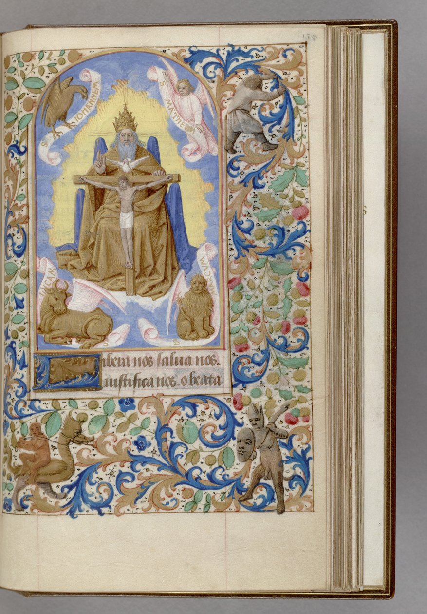 Gnadenstuhl Book of Hours、1450-1499 作： ジャン・フーケ