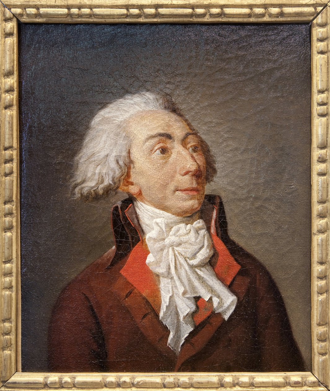 ミシェル・ルプルティエ・ド・サン・ファルゴー (1760-1793) の肖像、フランスの政治家、弁護士、革命中の条約のメンバーとして非常に活躍した彼は、コンドルセの考えに基づいて国の教育計画を作成しました。 Jによって 作： ジャン・フランソワ・ガルネレー