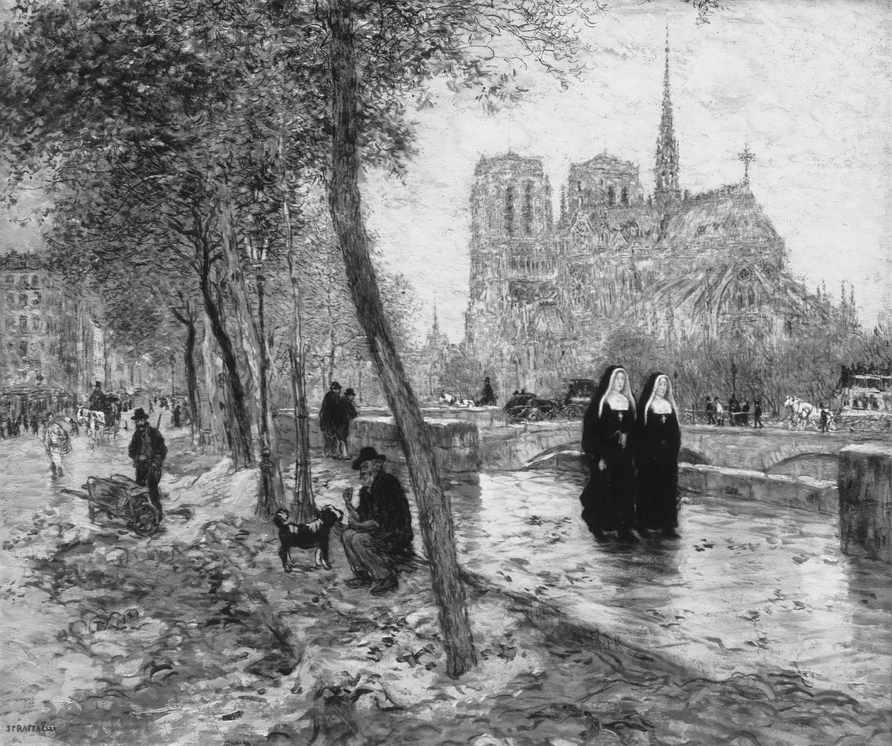 Notre Dame de Paris, 189095。 作： ジャン・フランソワ・ラファエリ