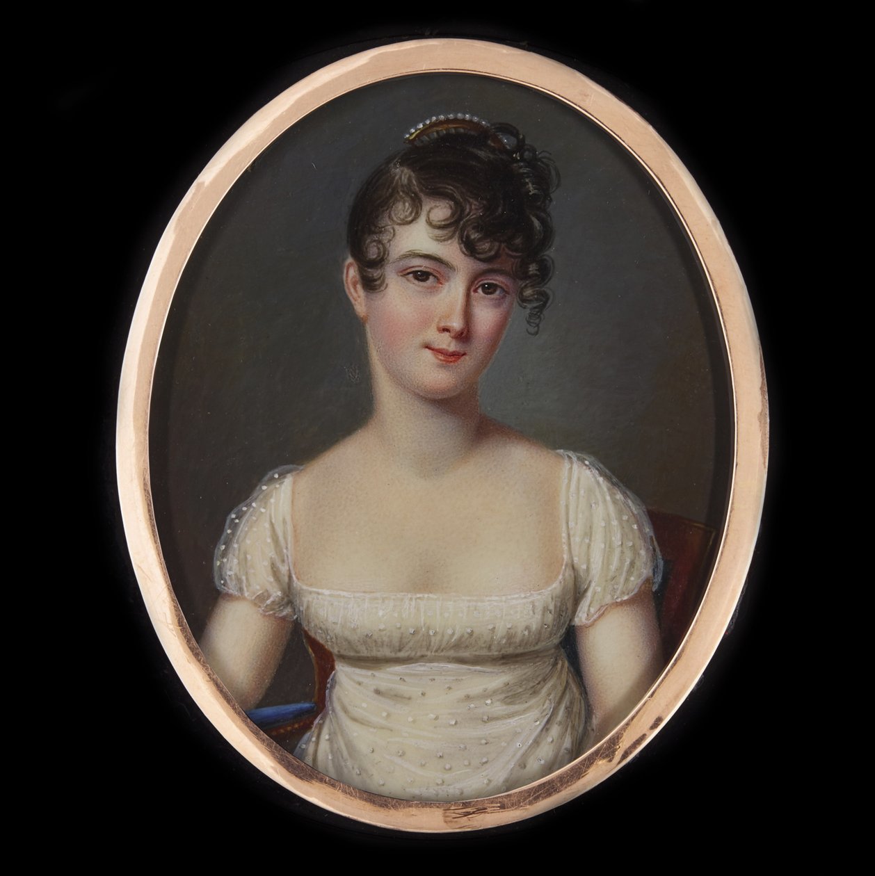 レカミエ夫人の肖像、ジュリー・ベルナール生まれ、1777～1849年、1805年頃。 作： ジャン・フランソワ・ジェラール・フォンタラール