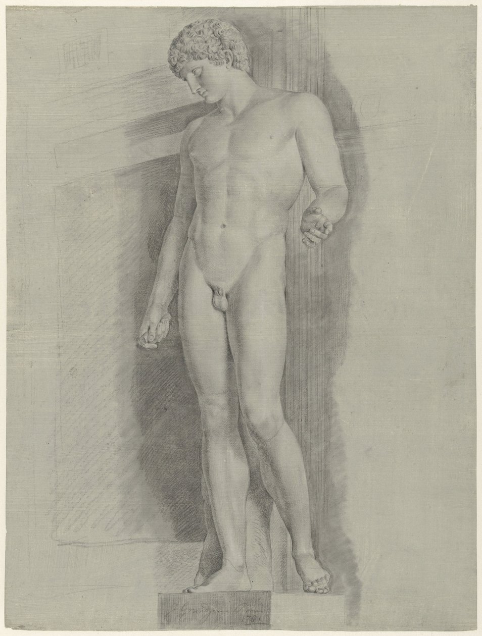 Albani Antinous と呼ばれる像の研究 作： ジャン・グランド・ジャン