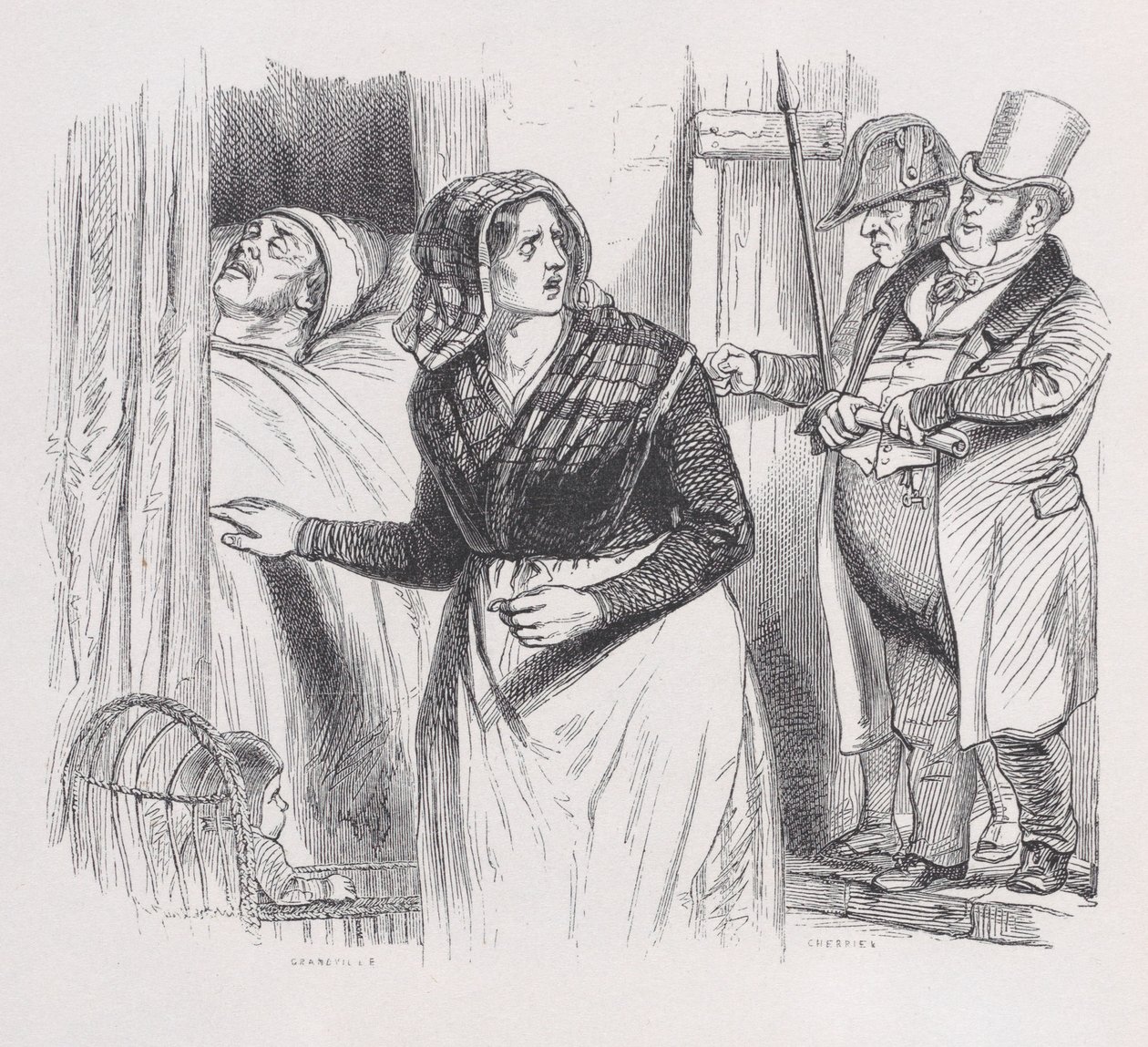 ベランジェ全集のジャック、1836年。 作： ジャン・イグナス・イシドール・ジェラール
