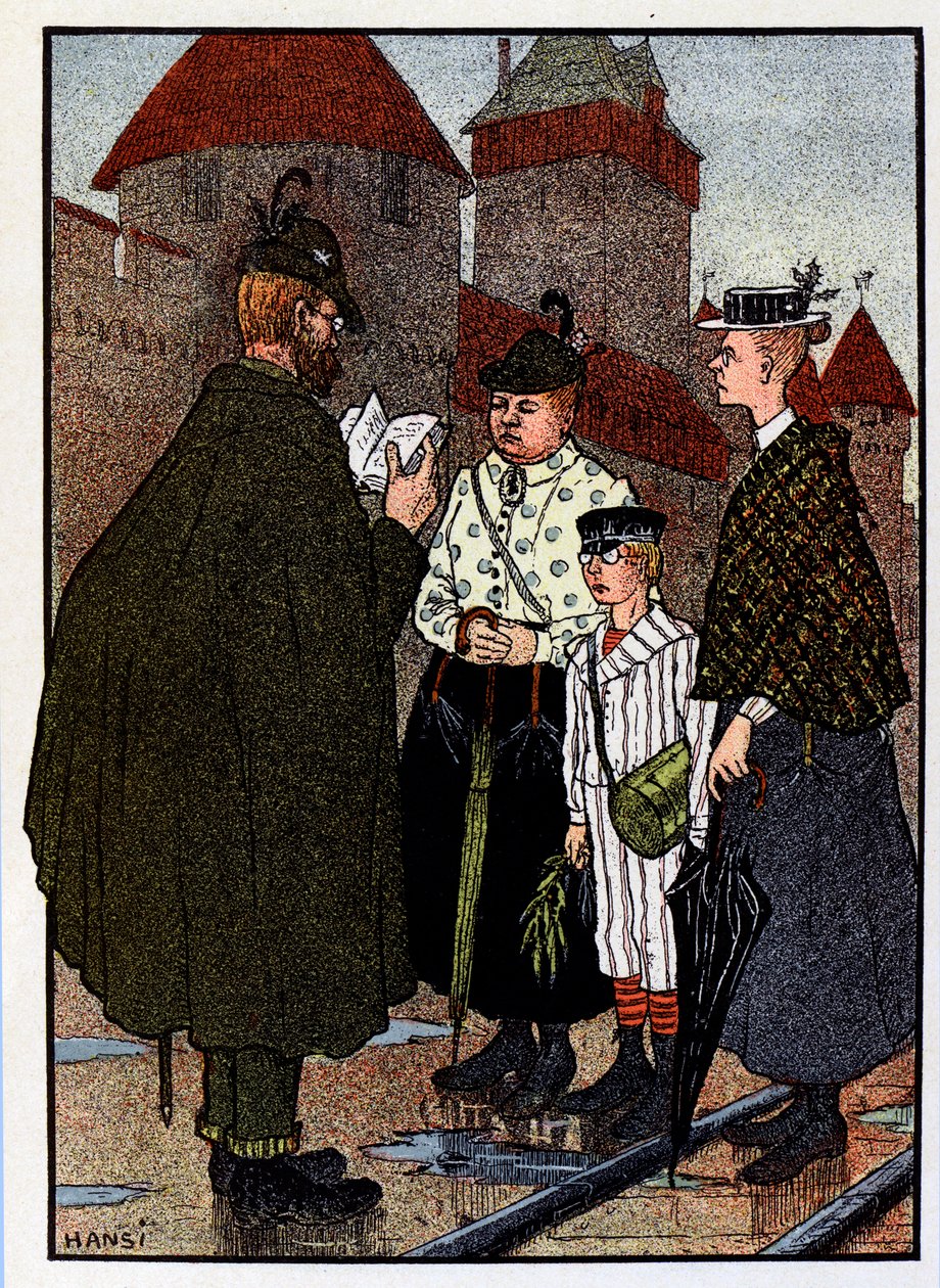 Vogesen Bilder (ヴォージュの画像) ; お城の見学 作： ジャン・ジャック (1873-1951) ワルツ