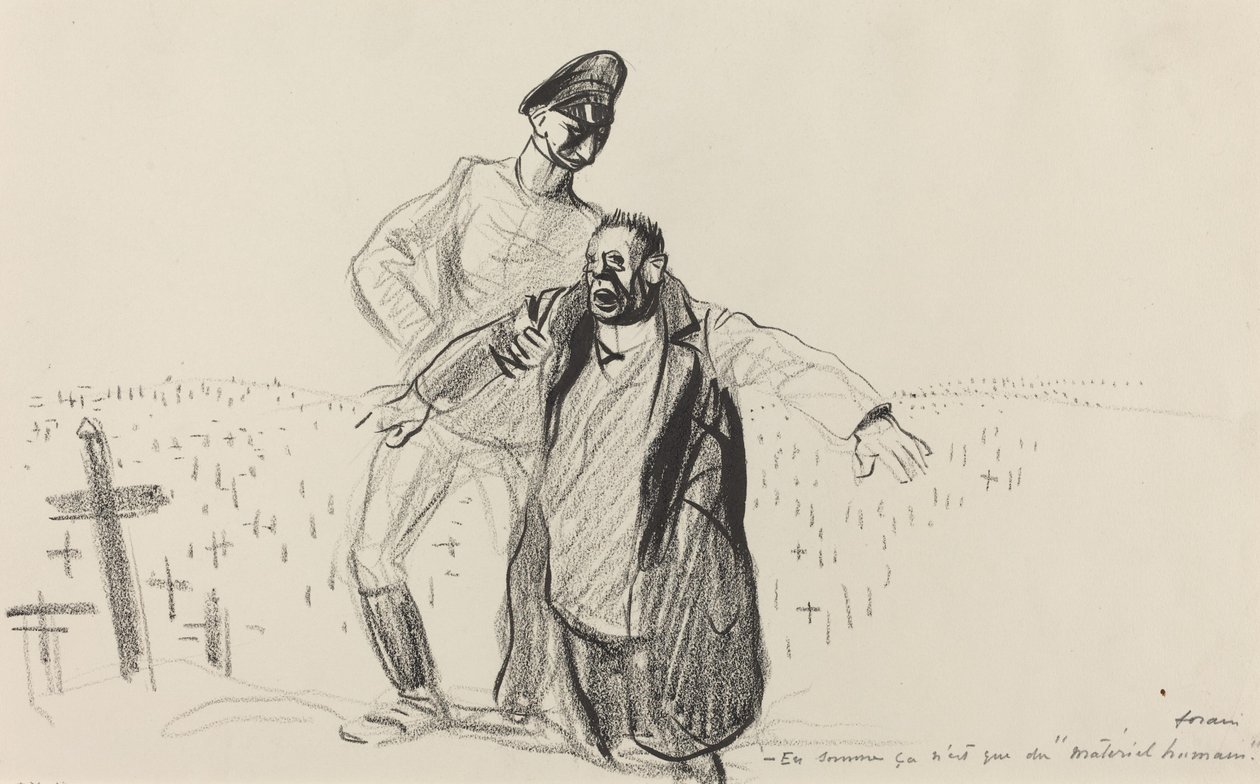 要するに、それは人間の素材にすぎません.c。 19141919. 作： ジャン・ルイ・フォラン