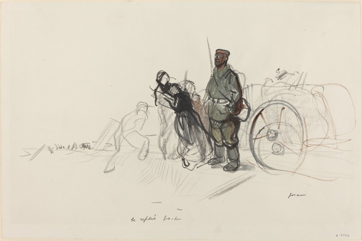 Le replis boche, c. 191419. 作： ジャン・ルイ・フォラン