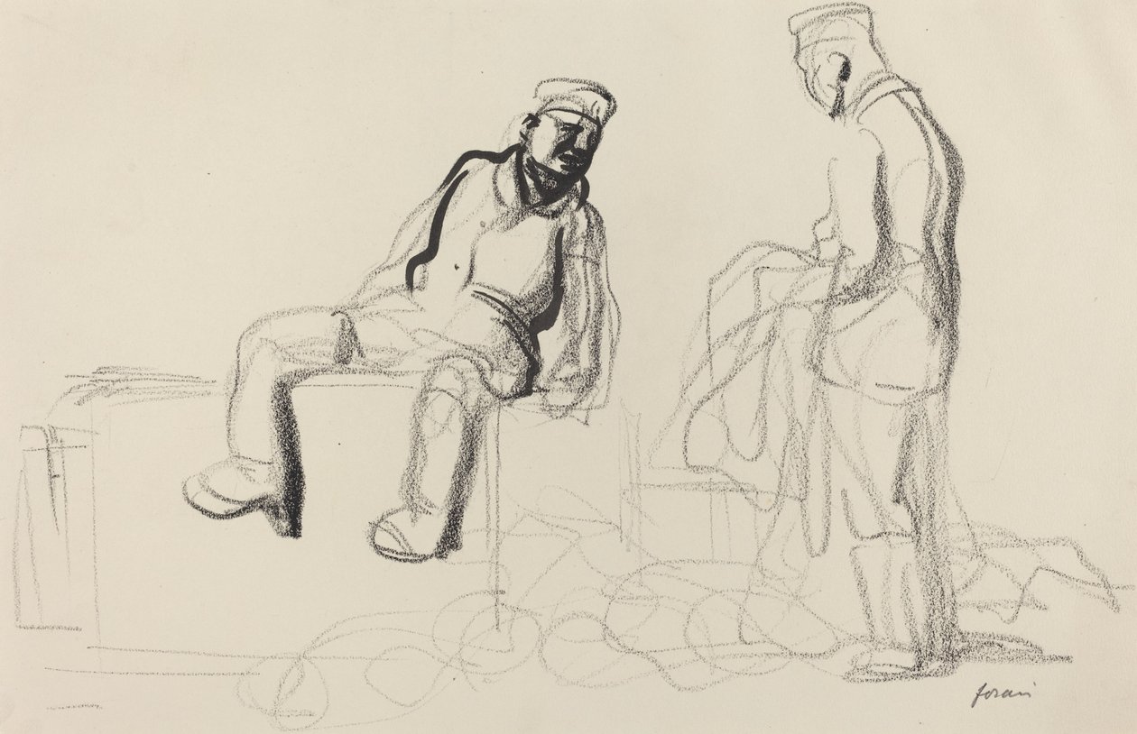 経済的撤退、c。 19141919. 作： ジャン・ルイ・フォラン