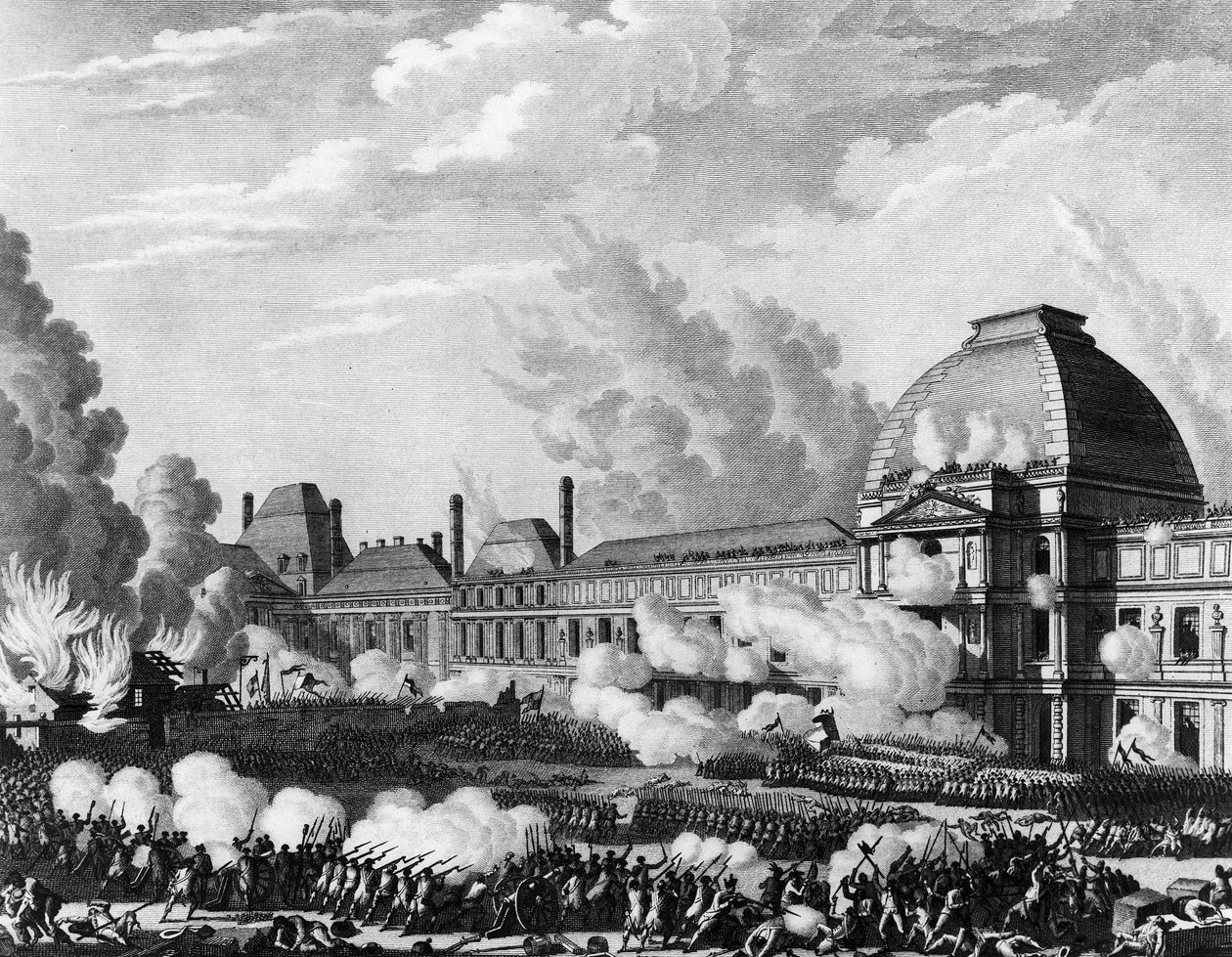 フランス革命。8月10日 作： Jean Louis II（後）Prieur