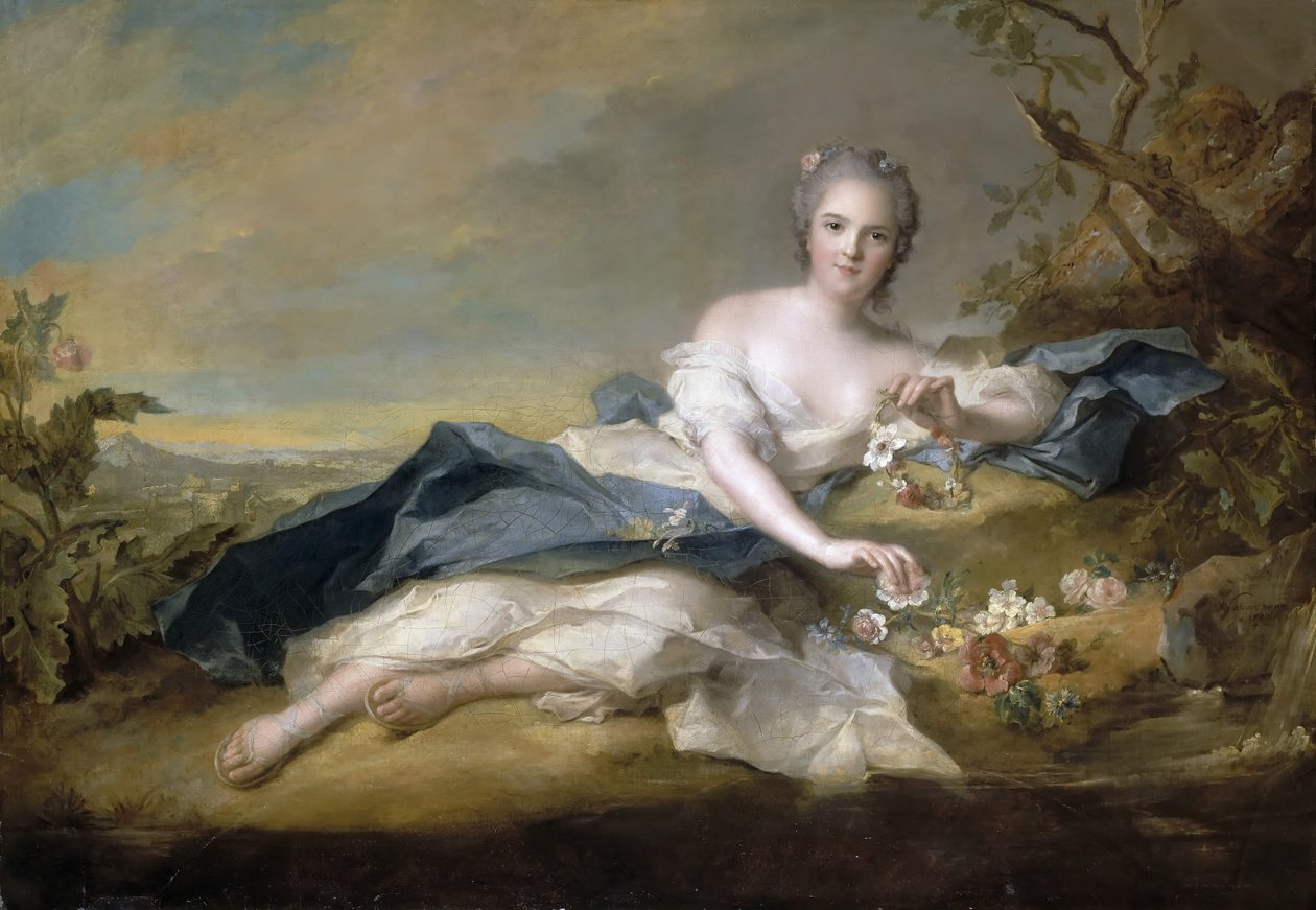 フランスのアン・アンリエット王女1727-1752 作： ジャン・マルク・ナティエ