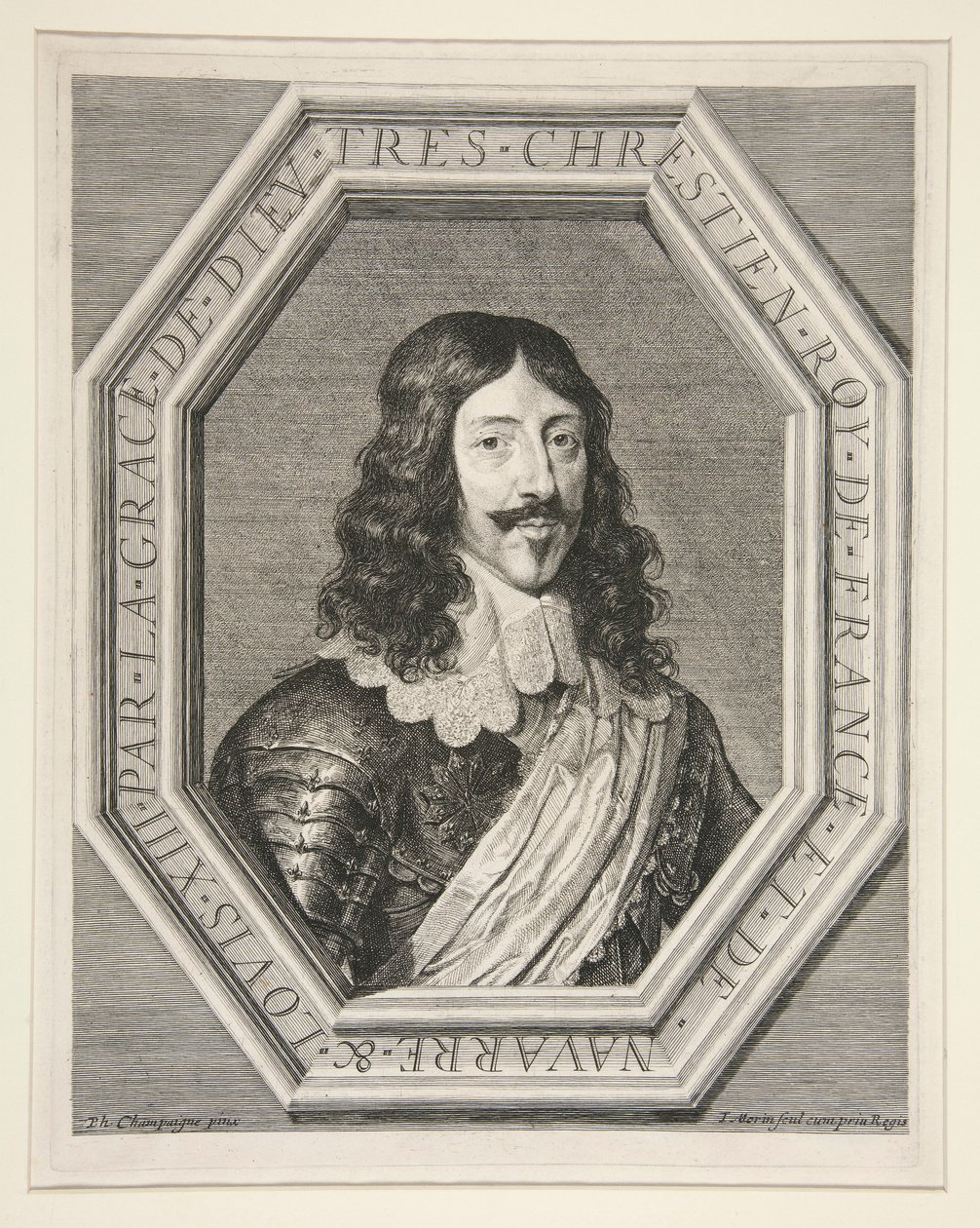 フランス王ルイ13世（1601年～1643年） 作： ジャン・モリン