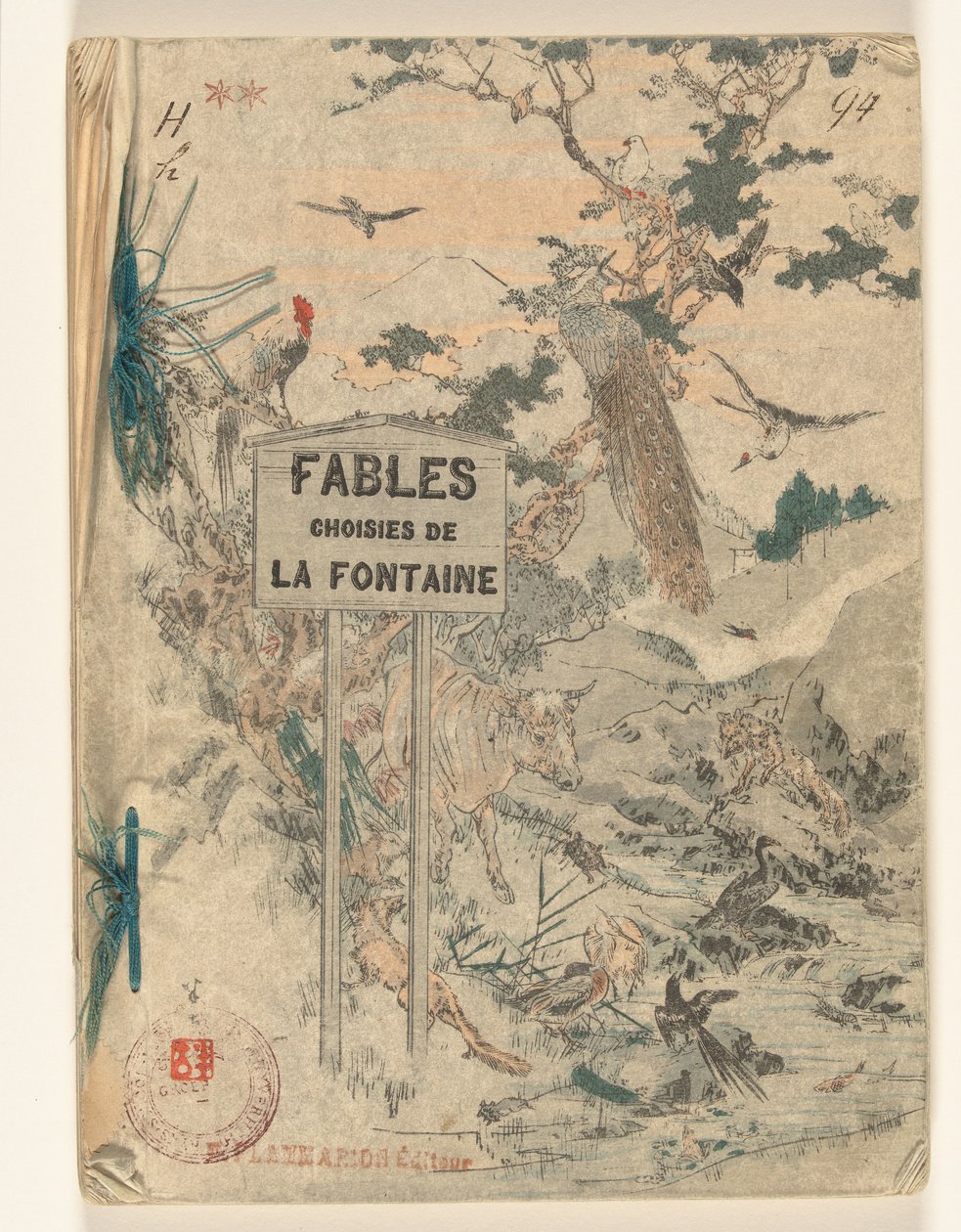 Fabels van Fontaine - deel twee Fables choisies de la Fontaine - tome second (title on object)   1356105   ja       japanese Successfully Translated  Original: Caracal, Caracal caracal.,1834 (engraving) Translat: Caracal, Caracal caracal.,1834 (engraving)  作： ジャンドラフォンテーヌ
